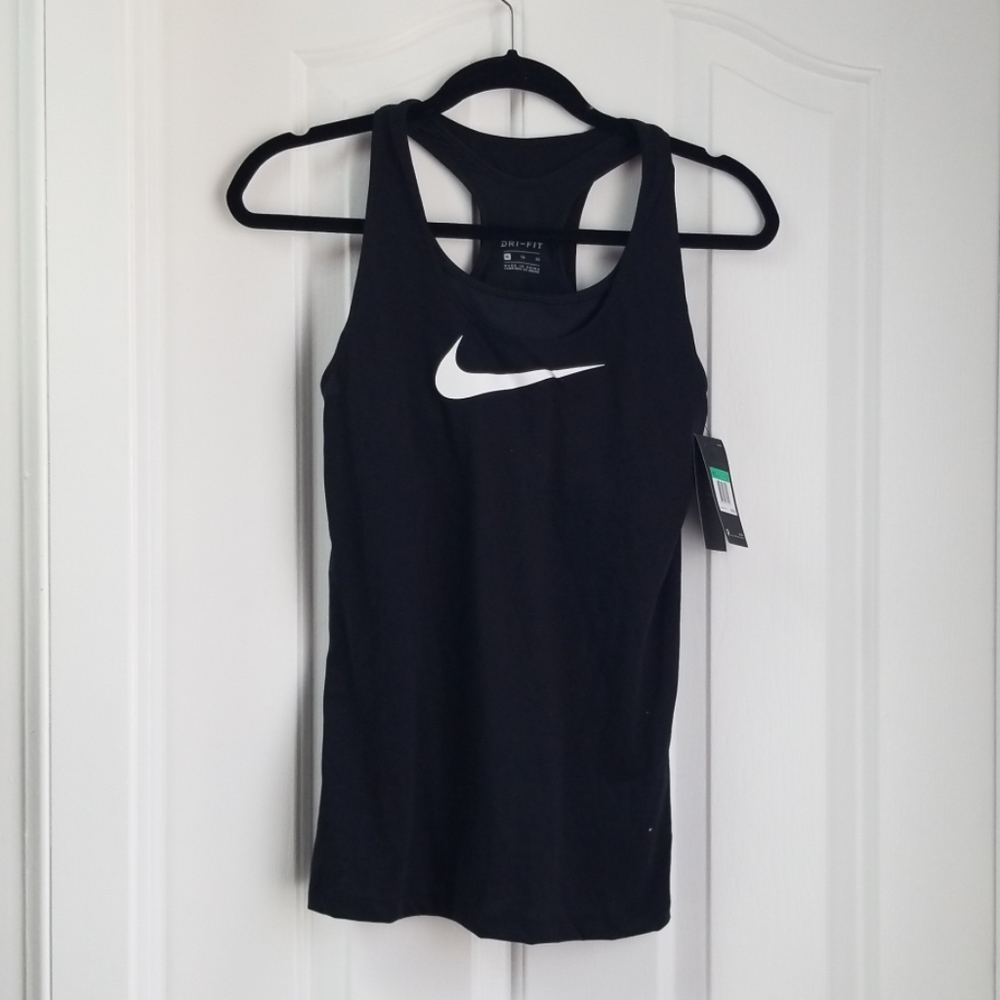 NWT Nike girls racerback tee